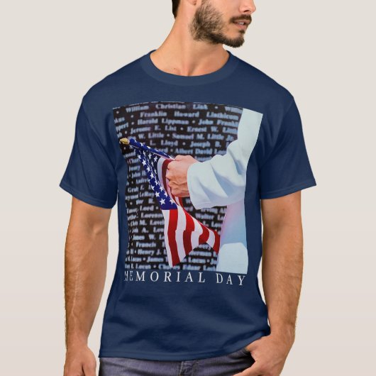 Memorial to Fallen Brave Heroes of War T-Shirt (Devant)