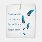 Memorial | Veer | Blauw | Keramisch Ornament (Links)