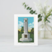 Memorial voor het Uitzicht van de onbekende soldaa Briefkaart (Staand voorkant)