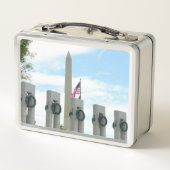 Memorial Washington Monument en WWII in DC (Achterkant)