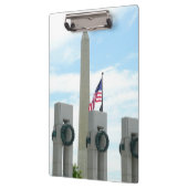 Memorial Washington Monument en WWII in DC Klembord (Links)