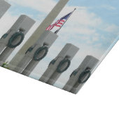 Memorial Washington Monument en WWII in DC Snijplank (Hoek)