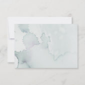 Memorial Watercolor Feuilles Heart Merci photo (Dos)