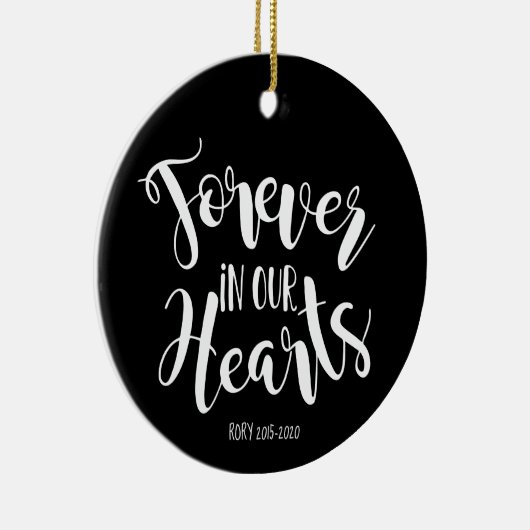 memorial waterverf golden Recovery ornament (Rechts)