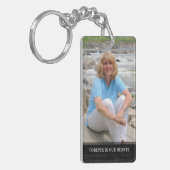 Memorial - White Back - Speciale herinneringen aan Sleutelhanger (Voorkant Links)