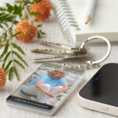 Memorial - White Back - Speciale herinneringen aan Sleutelhanger (Voorkant Rechts)