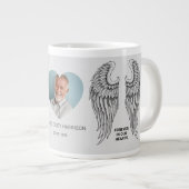 Memorial Wings Photo Extra Grote Beker (Voorkant rechts)