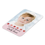 Memoriam Magnet voor Kleine Meisje met Harten Magneet (Linkerzijde)