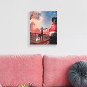 Memórias Canvas Afdruk (Insitu (Woonkamer))