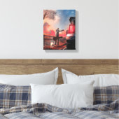 Memórias Canvas Afdruk (Insitu (Slaapkamer))