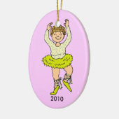 Memorie 1e dansoverweging keramisch ornament (Links)