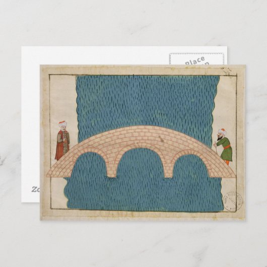 Memorie Turchesche' met de Galata Bridge Briefkaart (Voorkant / Achterkant)