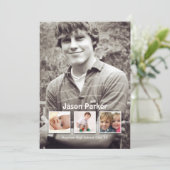 Memories 4 Aankondiging van foto-Afstuderen (Staand voorkant)