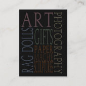 Memories door Visitekaartjes van Gin (Achterkant)