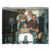Memories - Gepersonaliseerd Kalender (Hoes)
