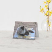 Memories, kaartje voor briefjes kaart (Gele Bloem)