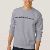 Memories Mannen Basic Sweatshirt (Voorkant)
