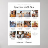 Memories met u | 11 Fotocollage Keepomwille Poster (Voorkant)
