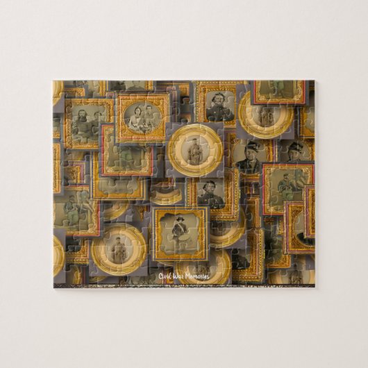 Memories uit de Amerikaanse burgeroorlog Legpuzzel (Horizontaal)