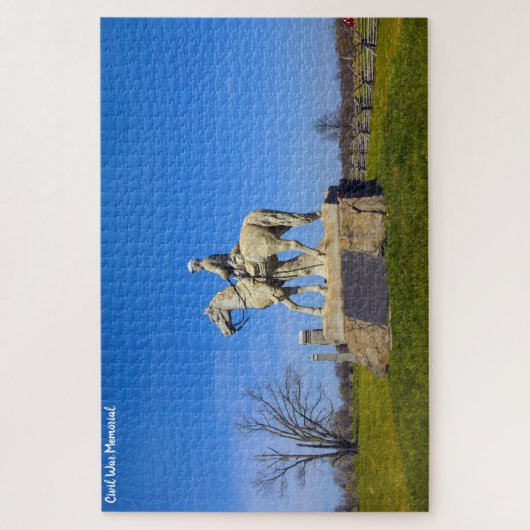 Memories uit de Amerikaanse burgeroorlog Legpuzzel (Verticaal)