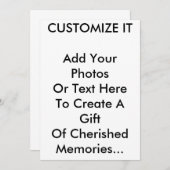 Memories Uitnodiging (Voorkant / Achterkant)