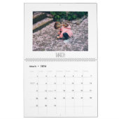 Memories van de moderne Script Calendar-reeks mult Kalender (Mar 2026)