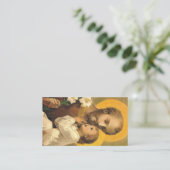 Mémoriser la carte de prière Saint-Joseph (Debout devant)