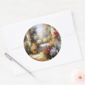 Memory Lane I Ronde Sticker (Envelop)