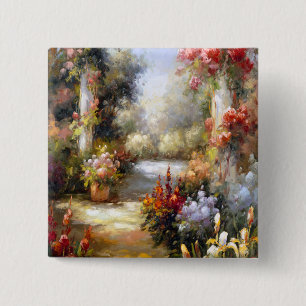 Memory Lane I Vierkante Button 5,1 Cm