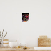 Memory Maps herfst Vibes Koi Skeleton Reflections Poster (Keuken)
