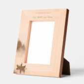 Memory Remembrance Keepsake Wilderness Lake Canoe Gegraveerde Lijstjes (Links)