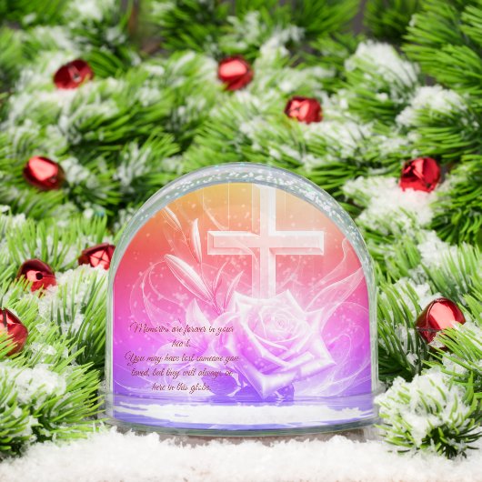 Memory  sneeuwbol (Kerstmis)