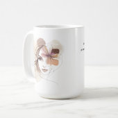 MemoryUs Almost Love Song Lyric Coffee Mug (Devant gauche)