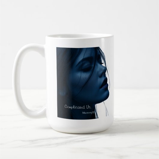 MemoryUs. Tasse de paroles compliquées de nous (Gauche)