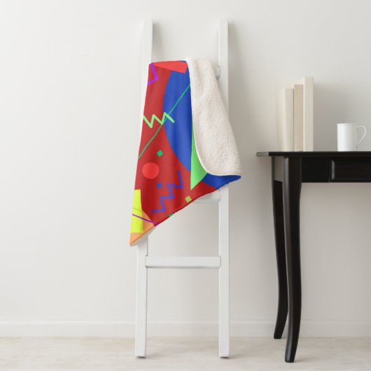 Memphis #52 sherpa deken (In situ)