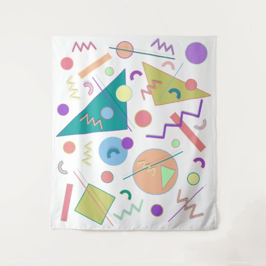 Memphis #80 Groot Wandkleed (Voorkant)