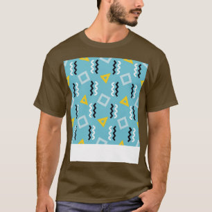 Memphis 80s Stijl Grafisch Ontwerp Patroon T-shirt