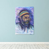 Memphis Artist Wrapped Canvas Afdruk (Insitu (Houten vloer))