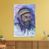 Memphis Artiste Toile Enveloppée (Insitu(Salon))