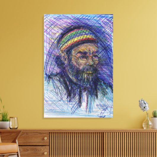 Memphis Artiste Toile Enveloppée (Insitu(Salon))