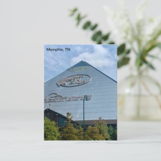 Memphis Bass Pro Pyramide Briefkaart (Staand voorkant)