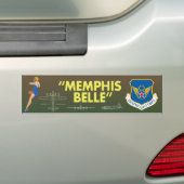 "Memphis Belle" 8e luchtmacht Bumpersticker (Op auto)
