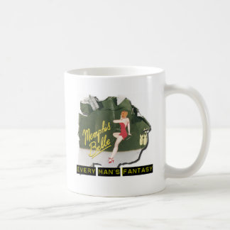 Memphis Belle Pin Up Koffiemok