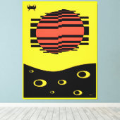 Memphis Bitossi Droom Canvas Afdruk (Insitu (Houten vloer))