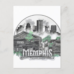 Memphis City Tennessee Verenigde Staten Briefkaart