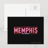 MEMPHIS - De muziekLogo Briefkaart (Voorkant / Achterkant)