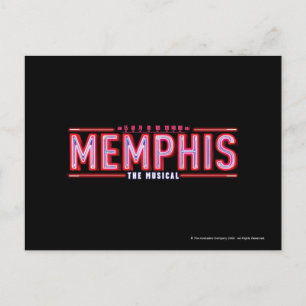 MEMPHIS - De muziekLogo Briefkaart