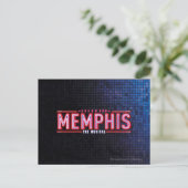 MEMPHIS - De muziekLogo Briefkaart (Staand voorkant)