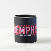 MEMPHIS - De muziekLogo Mok (Midden)