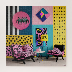 Memphis Design Ontvangst Droom Legpuzzel